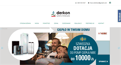 Desktop Screenshot of derkon.com.pl