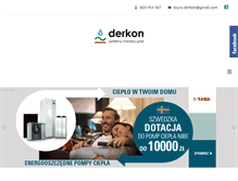 Tablet Screenshot of derkon.com.pl